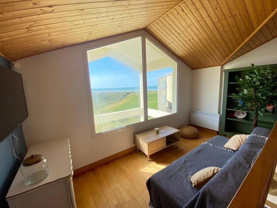 Duplex Vue Mer Entre Golf Et Ocean Сен-Жан-де-Мон Экстерьер фото